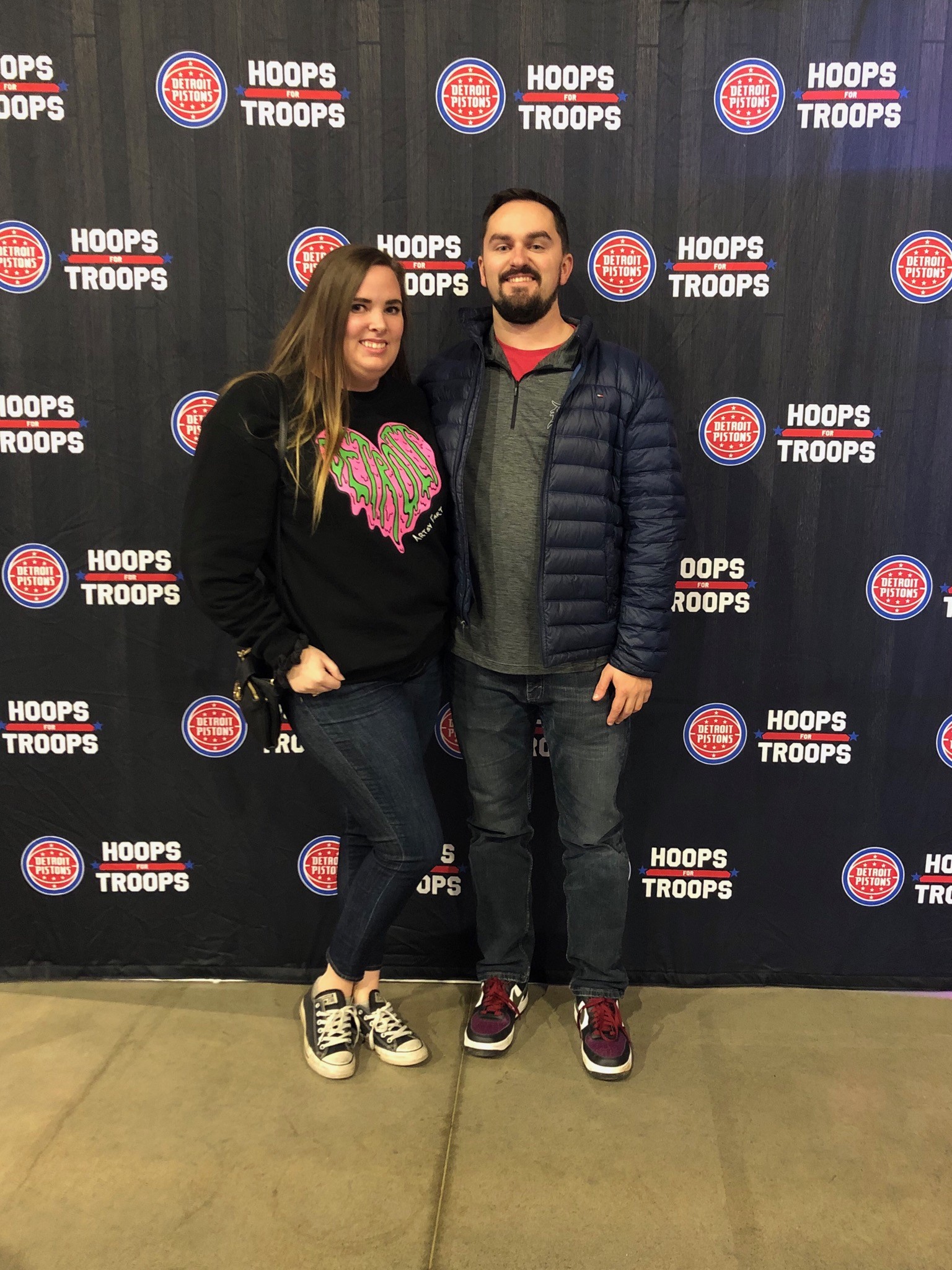 Detroit Pistons vs. New York Knicks - NBA **military Night**