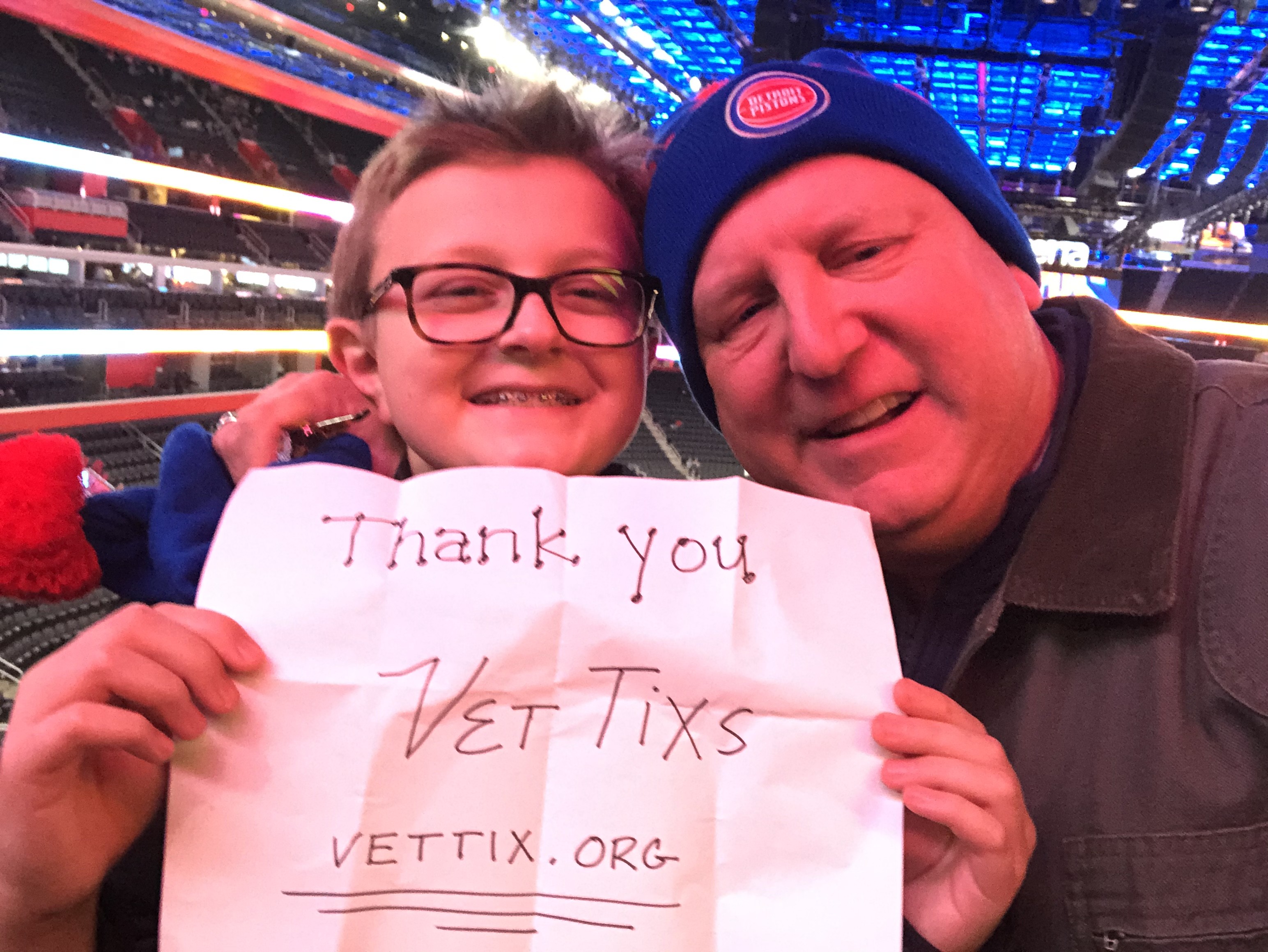 Detroit Pistons vs. New York Knicks - NBA **military Night**