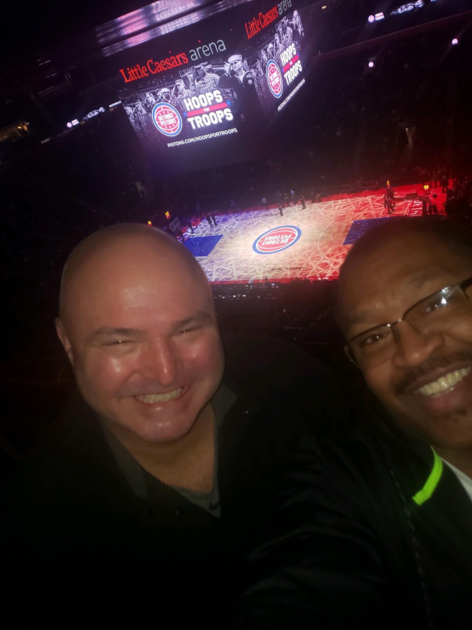 Detroit Pistons vs. New York Knicks - NBA **military Night**