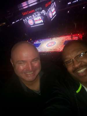 Detroit Pistons vs. New York Knicks - NBA **military Night**
