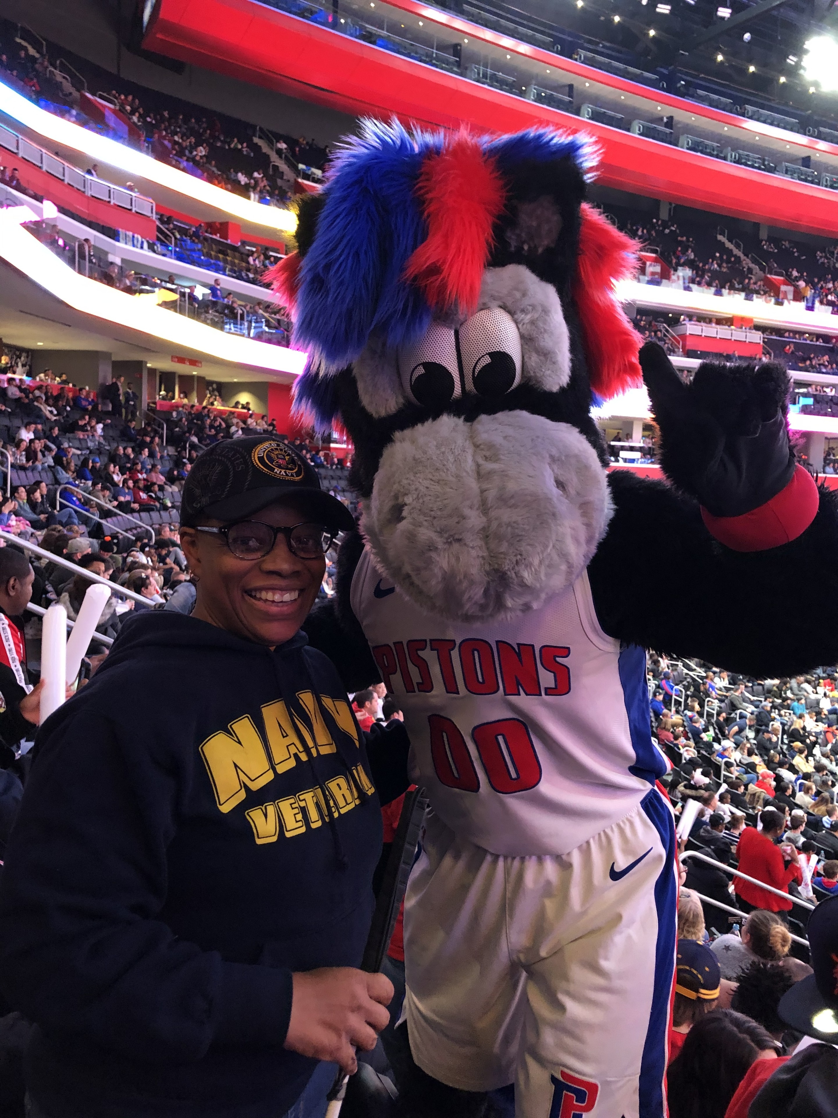 Detroit Pistons vs. New York Knicks - NBA **military Night**