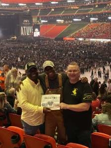 Atlive With Keith Urban and Blake Shelton