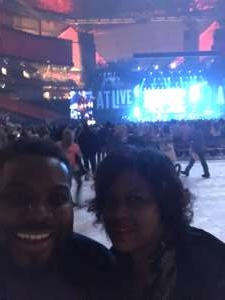 Atlive With Keith Urban and Blake Shelton