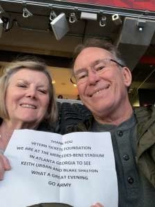 Atlive With Keith Urban and Blake Shelton