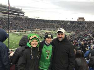 University of Notre Dame Fighting Irish vs. Boston College - NCAA Football