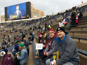 University of Notre Dame Fighting Irish vs. Boston College - NCAA Football