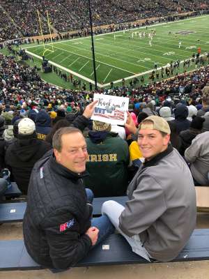 University of Notre Dame Fighting Irish vs. Boston College - NCAA Football