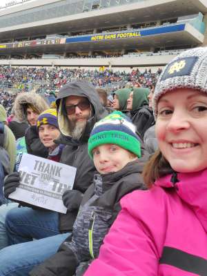 University of Notre Dame Fighting Irish vs. Boston College - NCAA Football