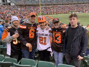 Cincinnati Bengals vs. Cleveland Browns