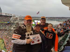 Cincinnati Bengals vs. Cleveland Browns