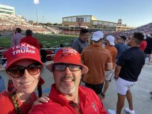 Texas Tech Red Raiders vs. University of Texas - NCAA Football