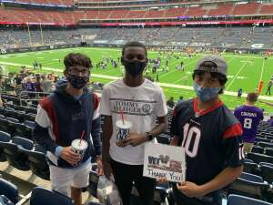 Houston Texans vs. Minnesota Vikings - NFL