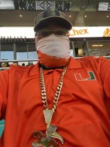 University of Miami Hurricanes vs. University of North Carolina Tar Heels- NCAA Football