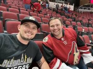 Arizona Coyotes vs. Vegas Golden Knights - NHL