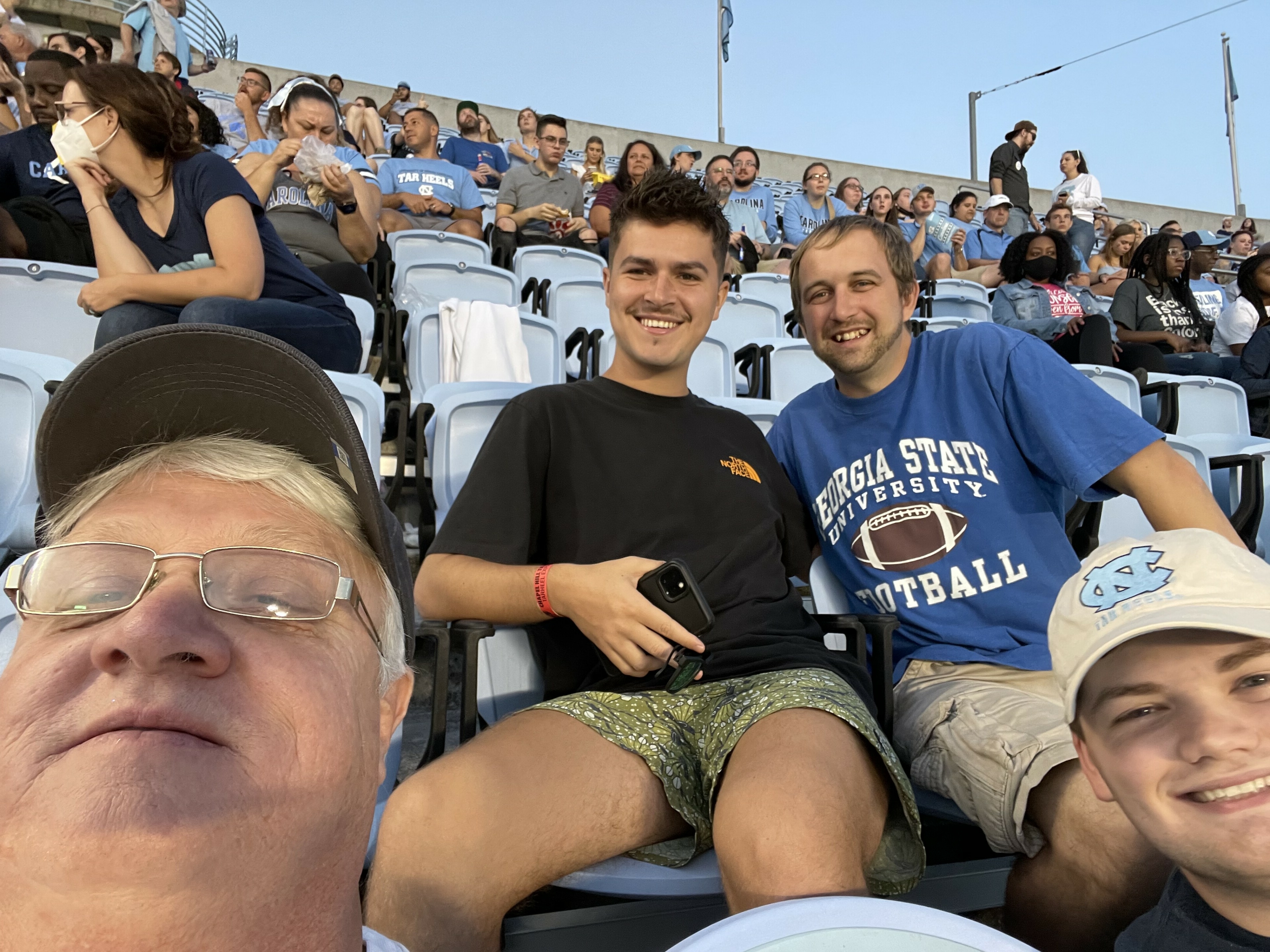 North Carolina Tar Heels vs. Georgia State Panthers - NCAA Football ** First Responder Appreciation Night **