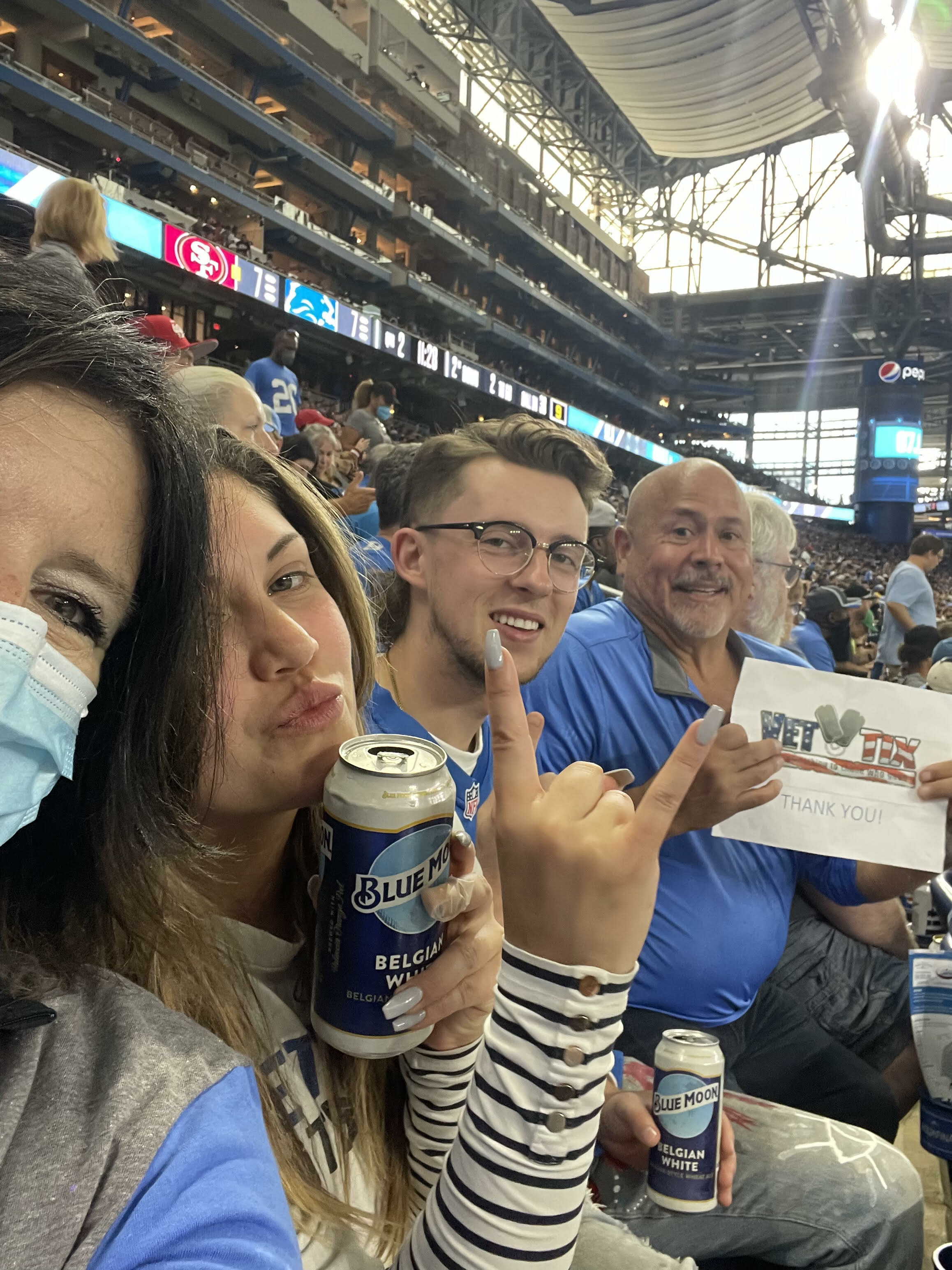 Detroit Lions vs. San Francisco 49ers - NFL