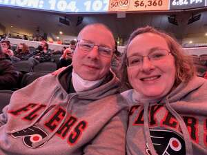 Angela attended Philadelphia Flyers vs. Columbus Blue Jackets - NHL on Jan 20th 2022 via VetTix 