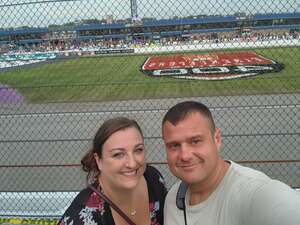 Nate attended NASCAR Cup Series - Firekeepers Casino 400 on Aug 7th 2022 via VetTix 