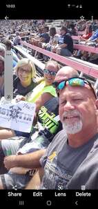 LARRY attended NASCAR Cup Series - Firekeepers Casino 400 on Aug 7th 2022 via VetTix 