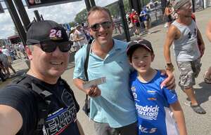 TIM attended NASCAR Cup Series - Firekeepers Casino 400 on Aug 7th 2022 via VetTix 