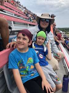 william attended NASCAR Cup Series - Firekeepers Casino 400 on Aug 7th 2022 via VetTix 