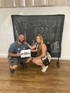 MARK attended NYC Vegetarian Food Festival & Symposium on May 21st 2022 via VetTix 