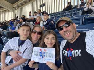 PETER attended New York Yankees - MLB on Apr 8th 2022 via VetTix 
