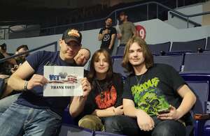 travis attended Megadeth and Lamb of God on May 10th 2022 via VetTix 