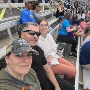 Amber attended NASCAR All-star Race on May 22nd 2022 via VetTix 