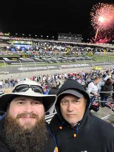 Ben attended NASCAR All-star Race on May 22nd 2022 via VetTix 