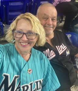 Rebecca attended Miami Marlins - MLB vs Milwaukee Brewers on May 15th 2022 via VetTix 