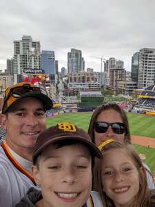 Kenny attended San Diego Padres - MLB vs Milwaukee Brewers on May 23rd 2022 via VetTix 