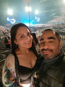 Rolando attended Coldplay - Music of the Spheres World Tour on May 12th 2022 via VetTix 