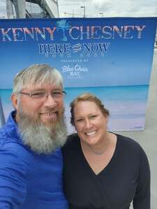 Kelly attended Kenny Chesney: Here and Now Tour on May 21st 2022 via VetTix 