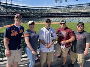 Spencer attended Detroit Tigers - MLB vs Oakland Athletics on May 12th 2022 via VetTix 