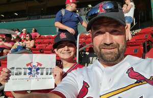 Brian attended St. Louis Cardinals - MLB vs Miami Marlins on Jun 27th 2022 via VetTix 