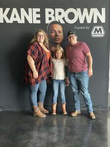 Kendra attended Kane Brown - Blessed & Free Tour on May 19th 2022 via VetTix 