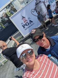 April attended 2022 PGA Championship at Southern Hills Country Club - Wednesday Pass on May 18th 2022 via VetTix 