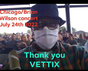 Chicago and Brian Wilson With Al Jardine and Blondie Chaplin