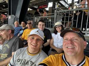 Dennis attended Pittsburgh Pirates - MLB vs Milwaukee Brewers on Aug 4th 2022 via VetTix 