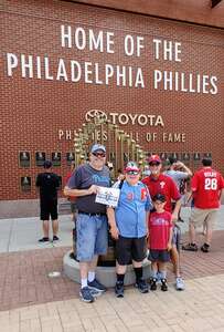 Edward attended Philadelphia Phillies - MLB vs Miami Marlins on Aug 11th 2022 via VetTix 