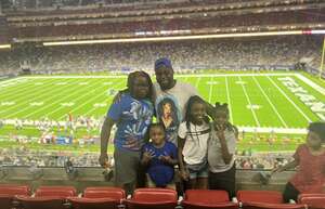 Houston Texans - NFL vs New Orleans Saints