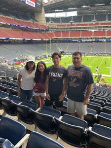 Houston Texans - NFL vs New Orleans Saints