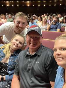 Jason attended Opry Country Classics at the Opry House on Aug 4th 2022 via VetTix 