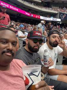 Robert attended Houston Texans - NFL vs Los Angeles Chargers on Oct 2nd 2022 via VetTix 
