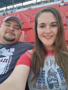 Kaitlyn attended Bass Pro Shops Night Race: NASCAR Cup Series Playoffs on Sep 17th 2022 via VetTix 