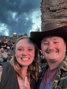 Clarise attended Cody Jinks on Oct 2nd 2022 via VetTix 