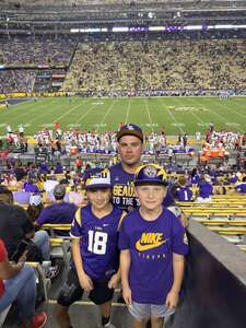 Louisiana State University Tigers - NCAA Football vs University of New Mexico