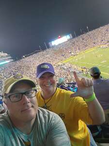 Louisiana State University Tigers - NCAA Football vs University of New Mexico