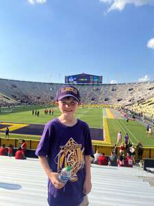 Louisiana State University Tigers - NCAA Football vs University of New Mexico